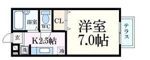 芦屋駅 徒歩12分 1階の物件間取画像